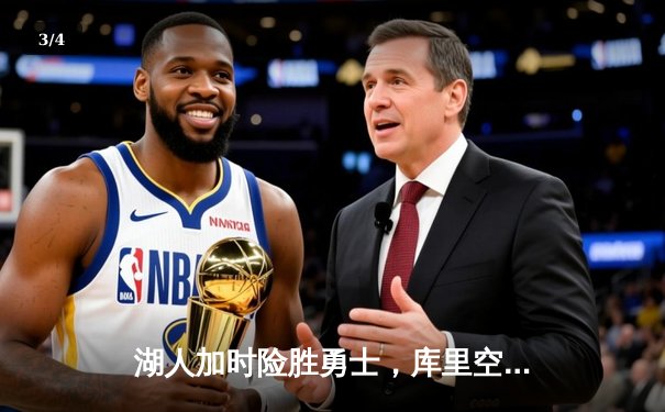 湖人加时险胜勇士，库里空砍50+创纪录仍难救主 - 3