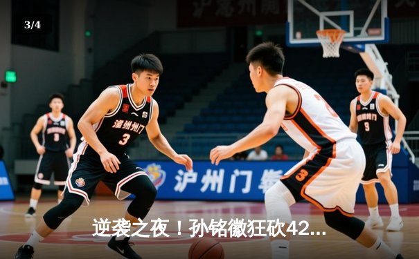 逆袭之夜！孙铭徽狂砍42分助广厦加时险胜新疆，胡金秋拼至抽筋退场 - 3